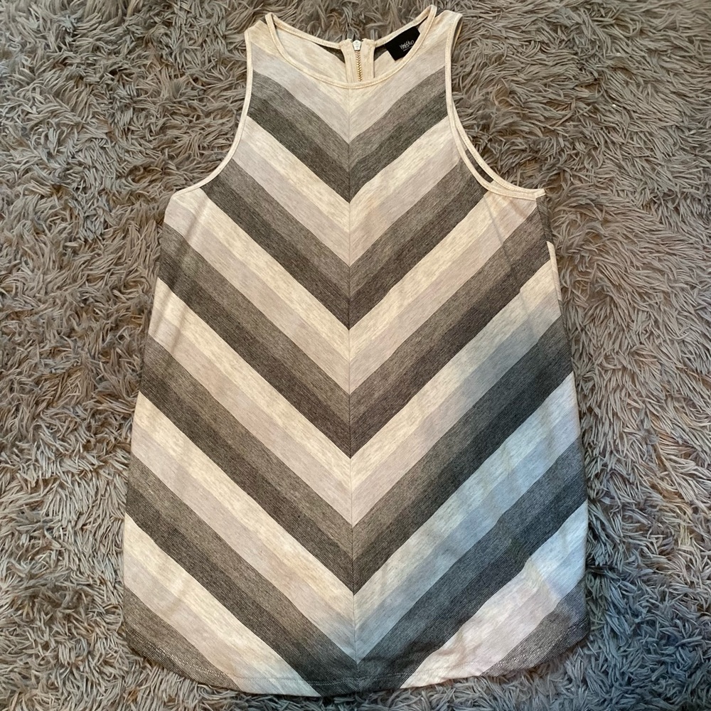 Mossimo,XS, black & gray, tank/blouse